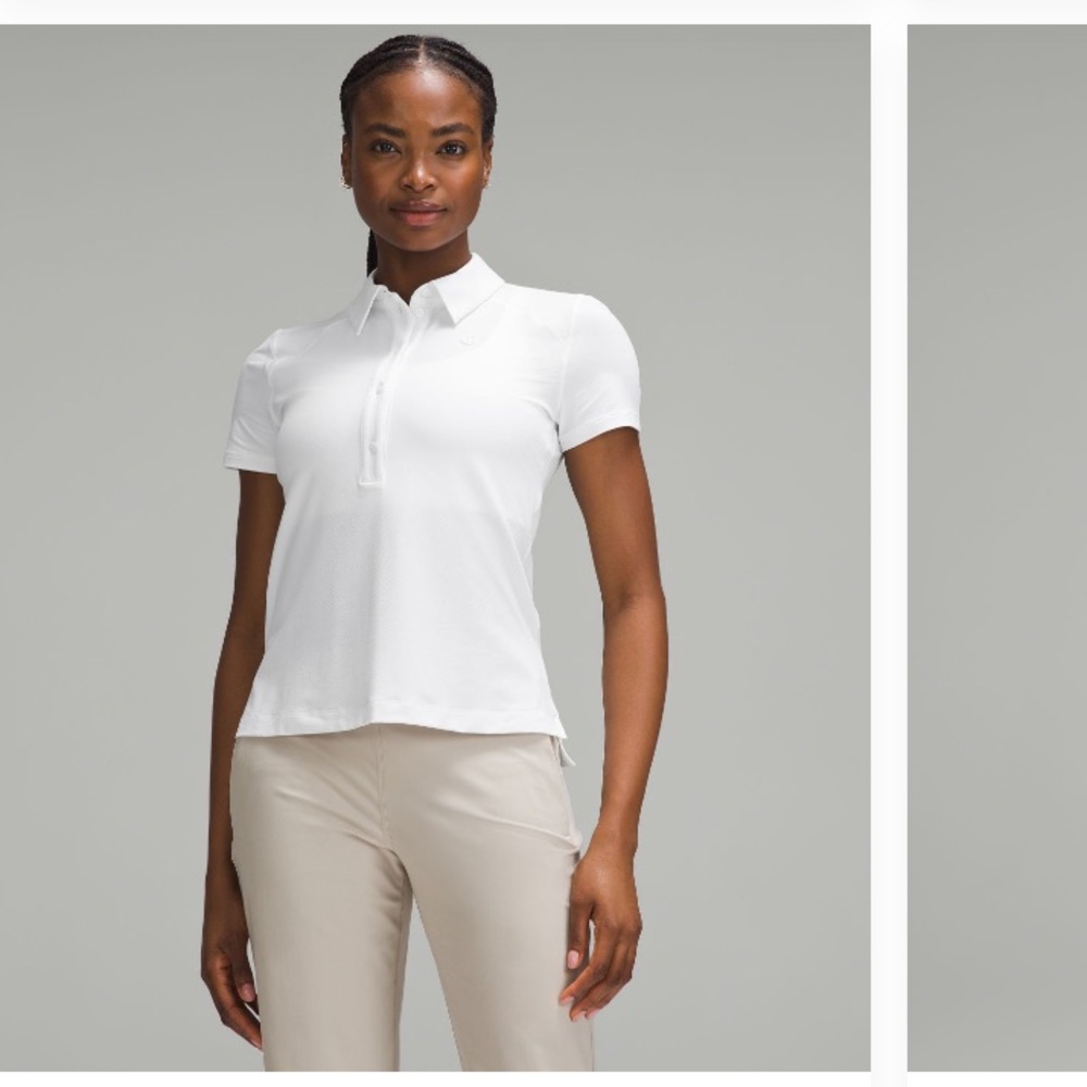 Lululemon Athletica White Button Down Shirt